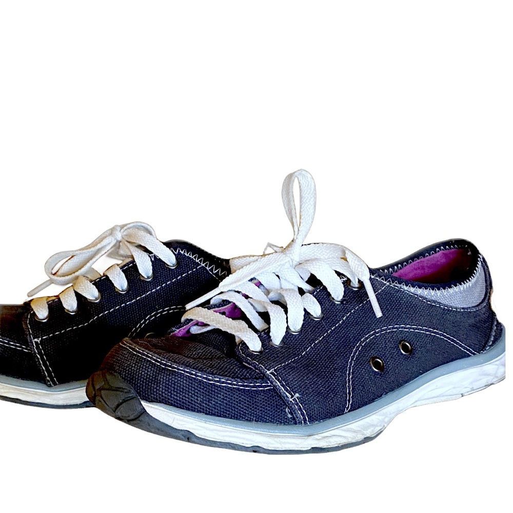 Dr. Scholls Anna Cool Fit Memory Foam Sneakers Black Sz 7 Women’s